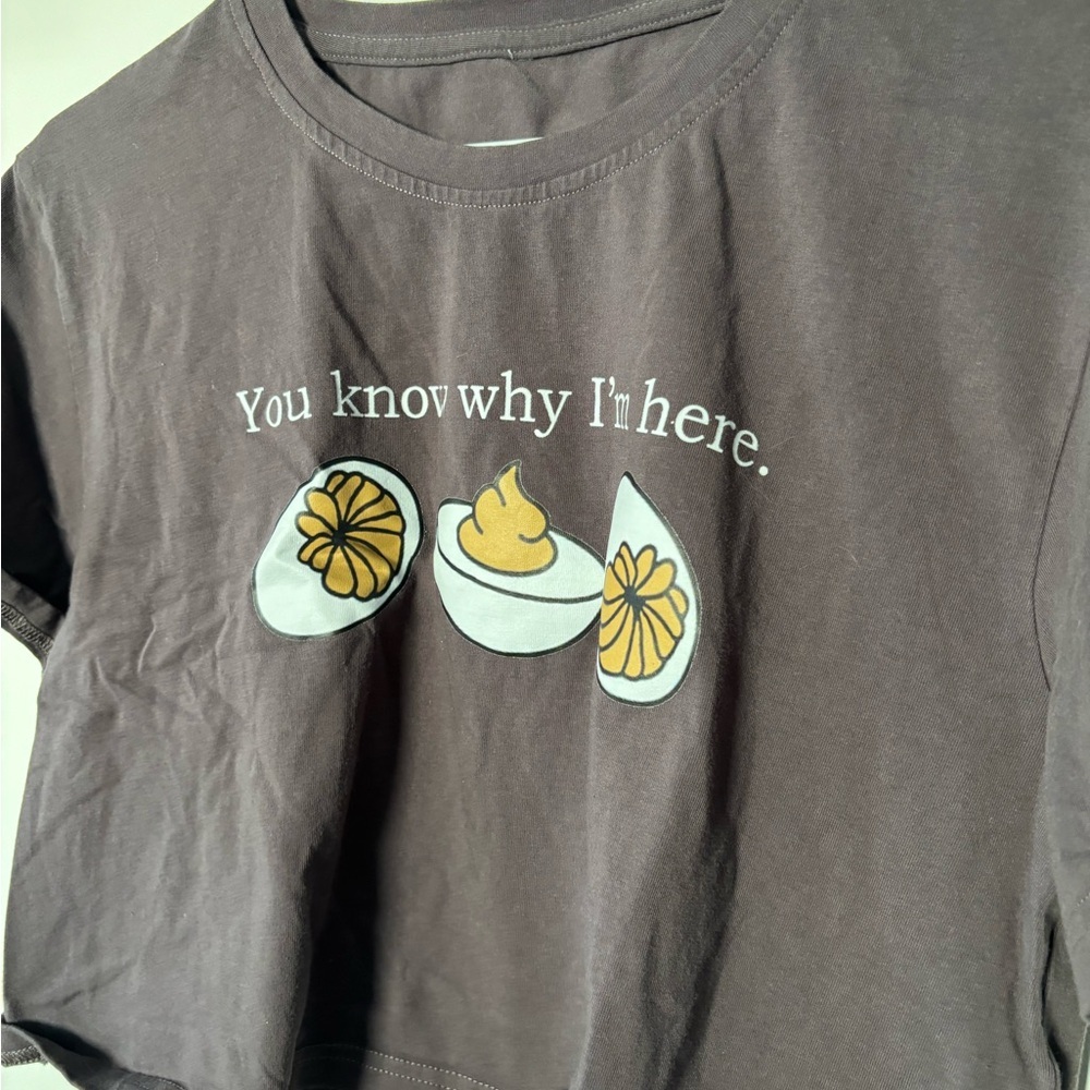 Deviled Egg Girly Core Crop Top